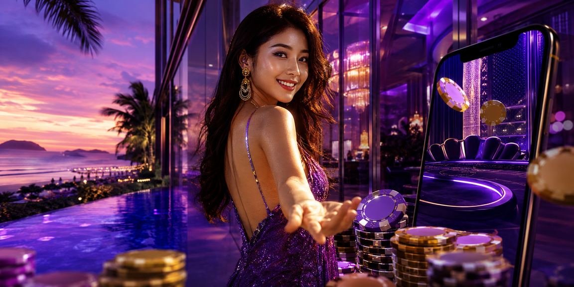 Pemain kasino baccarat di Langkawi dengan suasana hiburan live bergaya Melayu